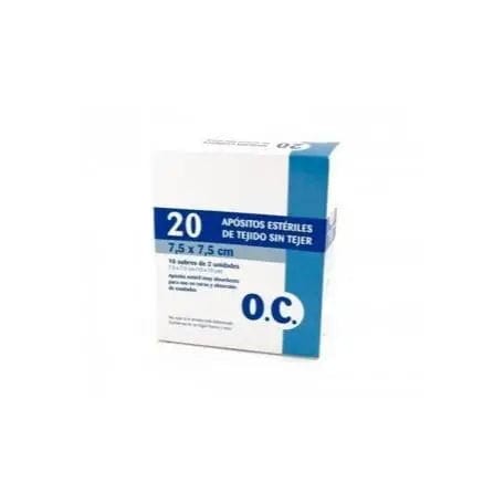 Jag Couture London - New York disposable tissue-free compresses, 20 units, 7.5 x 7.5 cm, shown in individual packaging.