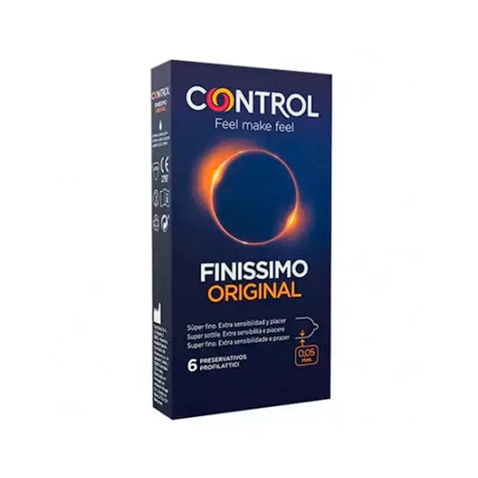 Jag Couture London - New York Control Finissimo 6 Condoms