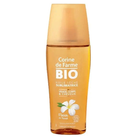Corine De Farme Bio Sublimator Dry Oil by Jag Couture London – 150ml bottle with nourishing, lightweight dry oil for skin and hair.