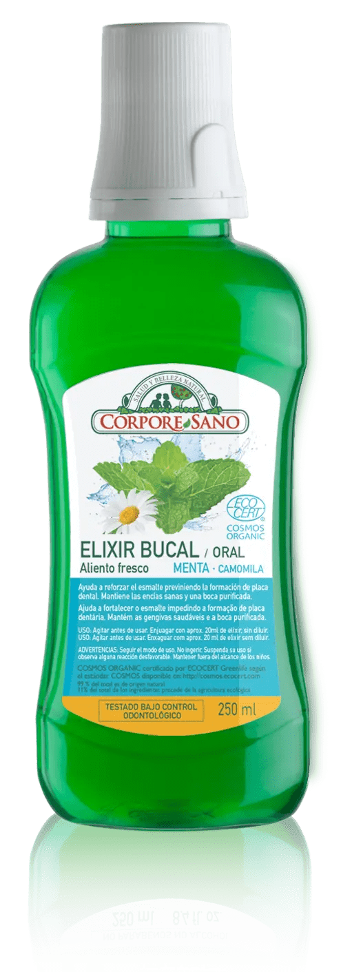 Jag Couture London - New York Corpore Elixir Bucal Cosmos Organic 250ml Menta Camomila