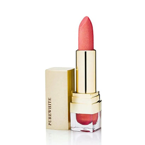 Couleur Caramel Gloss Barra De Labios 907 Rose Corail in 9ml tube, featuring coral pink lip gloss with shiny finish.