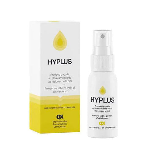 Jag Couture London New York Cpi Hyplus Skin Lesions Spray 30ml bottle with label and spray nozzle.