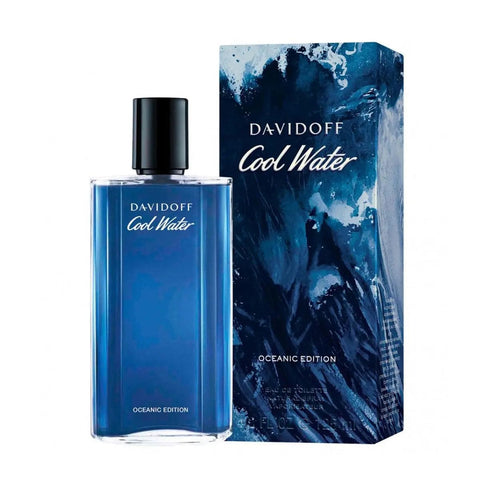Jag Couture London New York Davidoff Cool Water Oceanic Edition Eau De Toilette 125ml spray bottle.