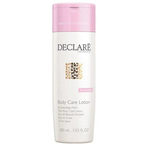 Declaré Body Care Lotion in 400ml bottle by Jag Couture London New York, smooth moisturizer with a sleek white container