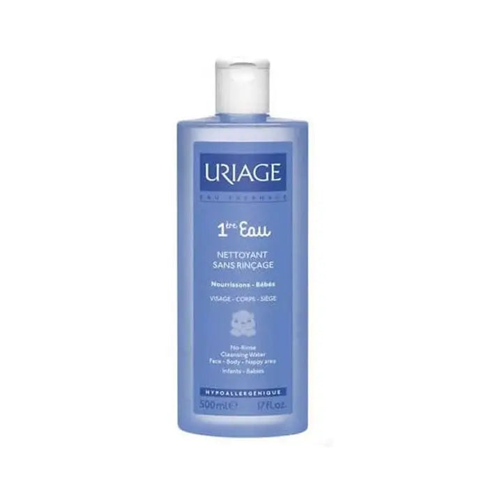 Jag Couture London New York 1º Eau Cleansing Water 500ml, clear bottle with label, suitable for gentle facial cleansing.