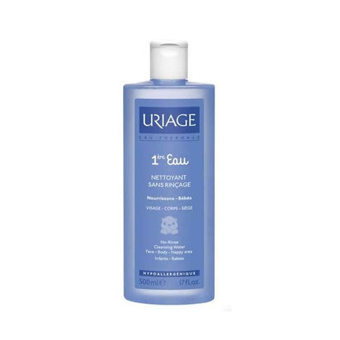 Jag Couture London New York 1º Eau Cleansing Water 500ml bottle with clear liquid and minimalist label.