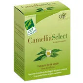 100% Natura Camellia supplement capsules by Jag Couture London - New York, showing a bottle of 60 vegan capsules.