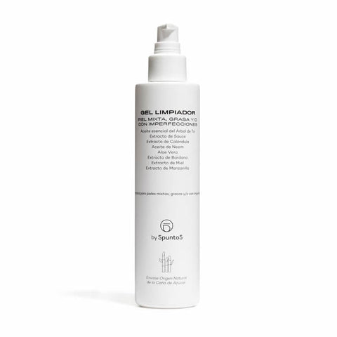 Organic cleansing gel in a 200ml bottle by Jag Couture London New York, ideal for gentle skin cleansing.