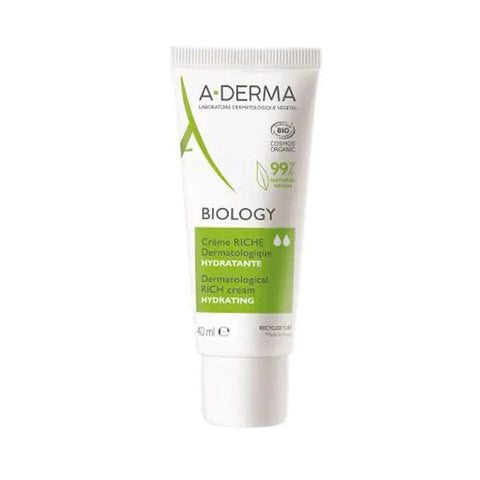 Jag Couture London New York Derma Biology Rich Moisturising Cream 40ml jar with smooth, hydrating cream inside.