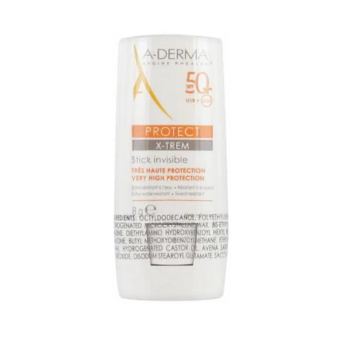 A-Derma Protect Stick Invisible X-trem 8g by Jag Couture London - New York, showing the compact skincare stick with its label.