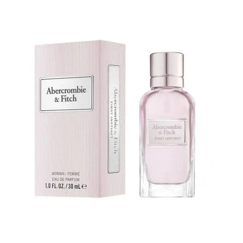 Abercrombie & Fitch First Instinct Woman Eau De Perfume Spray 30ml, sleek bottle displayed with elegant design, by Jag Couture London New York