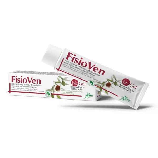 Aboca FisioVen Biogel 100ml container from Jag Couture London - New York, topical gel for soothing skin relief.