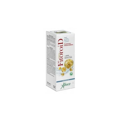 Aboca Neo Fitoroid hemorrhoidal soap in a 100ml cream protector tube, designed for soothing hemorrhoidal disorders.