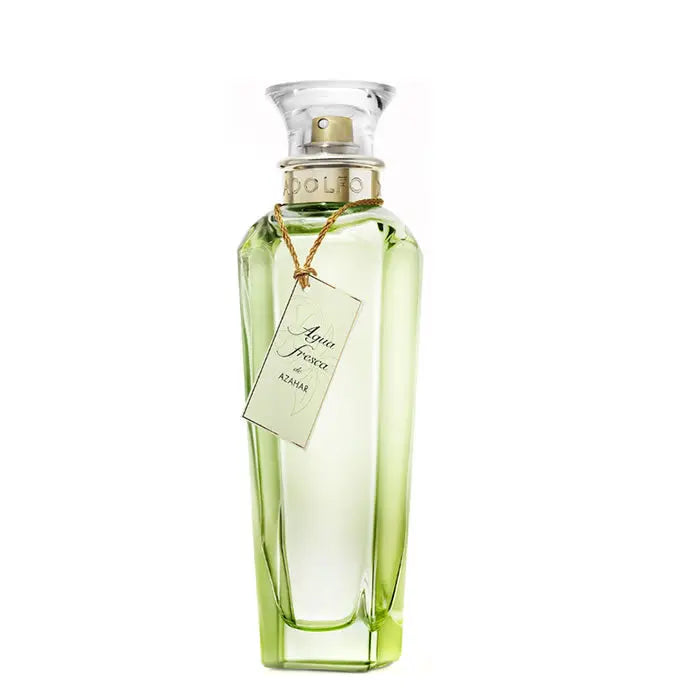 Adolfo Dominguez Agua Fresca De Azahar Eau De Toilette spray in 120ml bottle, featuring citrus and floral notes.