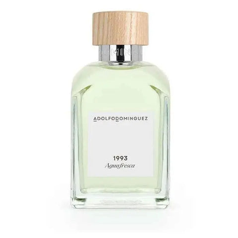 Adolfo Dominguez Agua Fresca Eau De Toilette spray bottle, 120ml, with elegant packaging and branding.