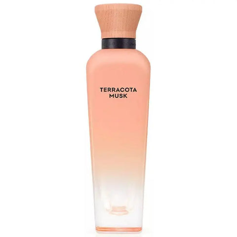Adolfo Dominguez Terracota Musk Eau De Perfume spray 120ml, featuring warm, earthy scent with elegant packaging and fragrance bottle