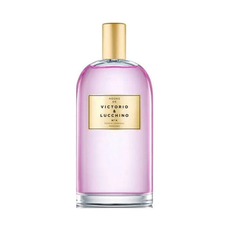 Aguas De Victorio & Lucchino N4 Eau De Toilette spray bottle, 150ml, by Jag Couture London - New York, with elegant packaging.