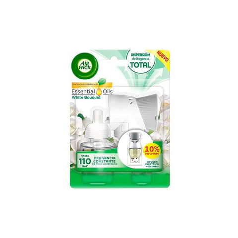Jag Couture London - New York Air-Wick Ambientador Electrico Completo White Bouquet 19ml