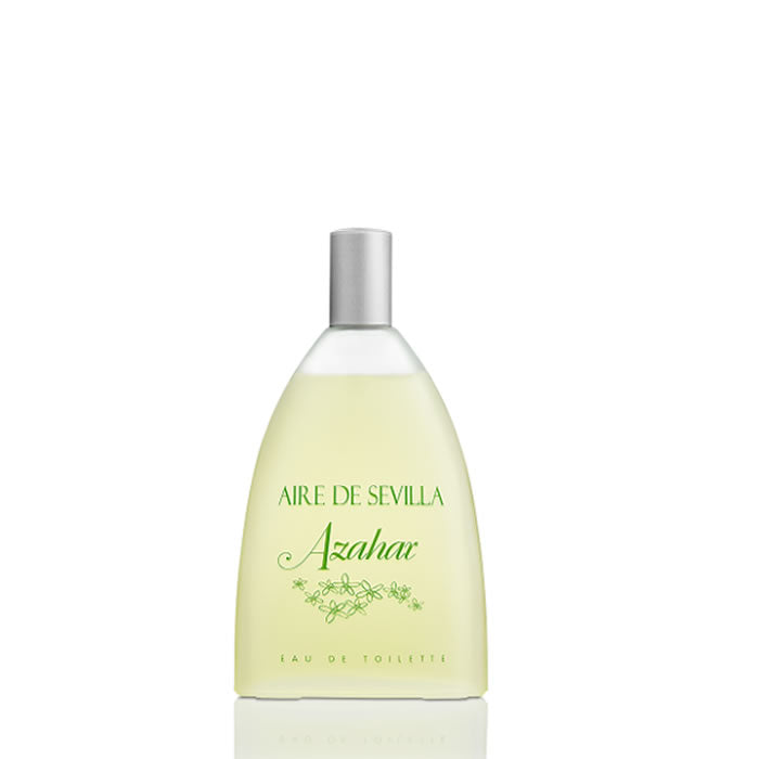 Jag Couture London Aire De Sevilla Agua Fresca De Azahar Eau De Toilette spray, 150ml bottle with floral and citrus design.