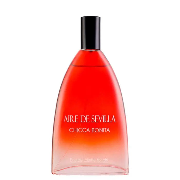 Aire Sevilla Chicca Bonita Eau De Toilette spray 150ml by Jag Couture London - New York, with elegant perfume bottle and packaging.