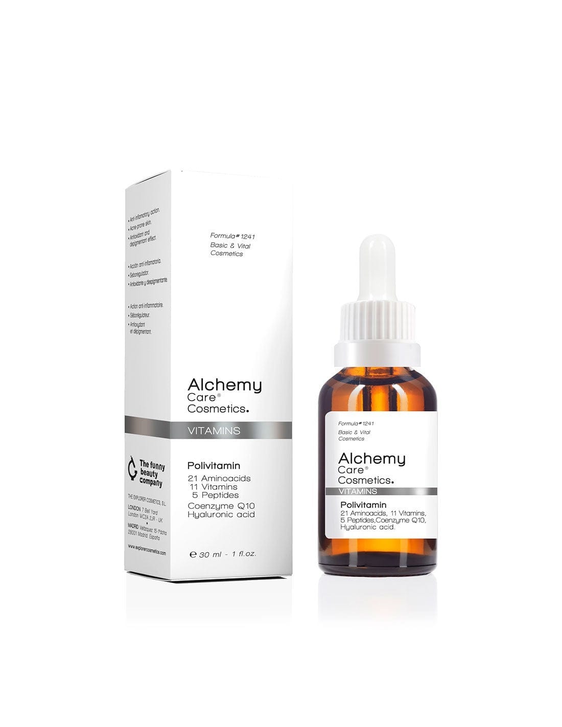 Jag Couture London - New York Alchemy Care Cosmetics Polyvitaminic Sérum 30ml