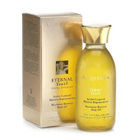 Alqvimia Alquimia Aceite Corp Max Regen 150ml bottle, natural skincare oil with botanical ingredients, displayed on a neutral background.