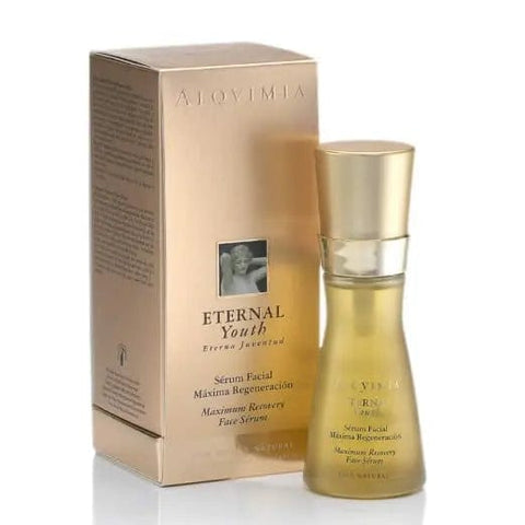 Alqvimia Alquimia Facial Serum Max Regener 30ml bottle with dropper, showcasing luxurious skincare packaging by Jag Couture London.