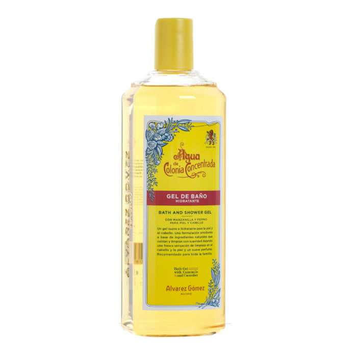 Jag Couture London Alvarez Gomez Agua De Colonia Concentrada shower gel 300ml with sleek bottle and fresh scent.