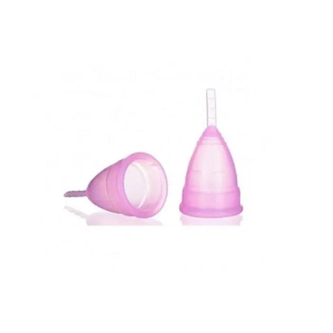 Ammo Menstrual Cup Classic Size S by Jag Couture London - New York, shown in a close-up view highlighting the silicone cup.