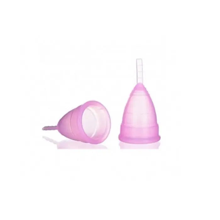Jag Couture London Ammo Menstrual Cup Classic Size S, reusable silicone menstrual cup on a plain background.