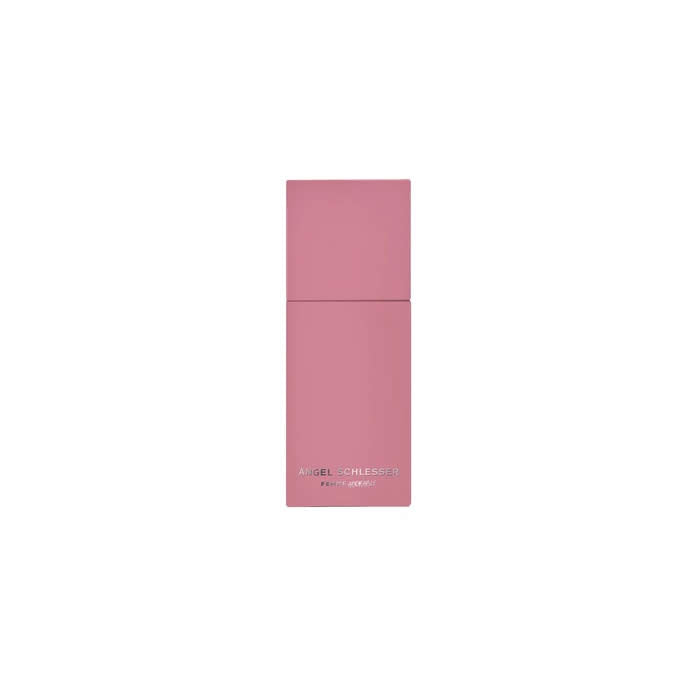 Angel Schlesser Femme Adorable Eau de Toilette spray, 100ml bottle, with elegant packaging and floral fragrance details.