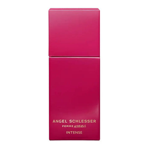 Angel Schlesser Femme Adorable Intense Eau de Perfume spray 100ml bottle with elegant design, showcasing the fragrance's sophisticated packaging.