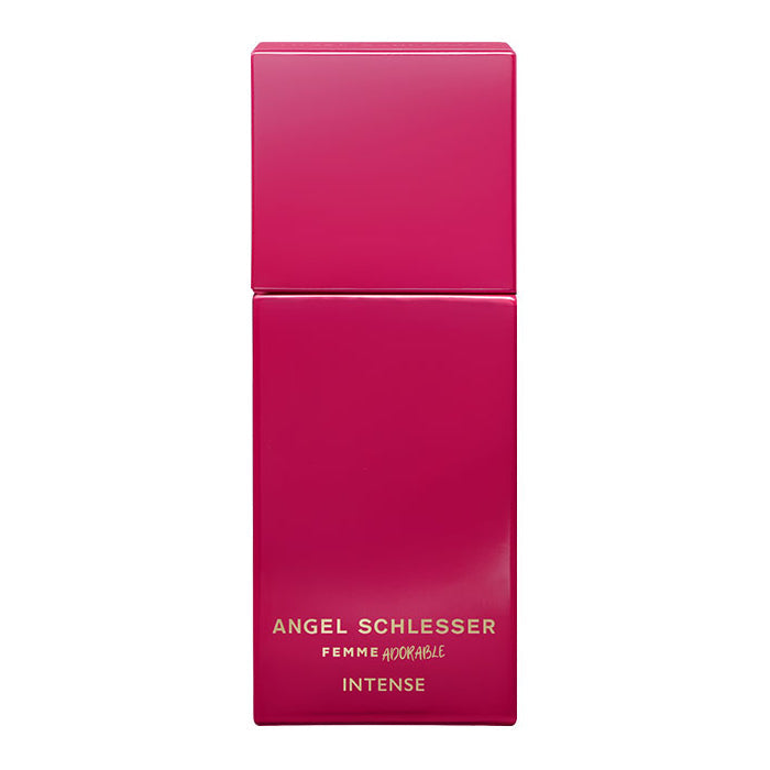 Angel Schlesser Femme Adorable Intense Eau de Perfume spray 100ml bottle with elegant packaging and floral accents.