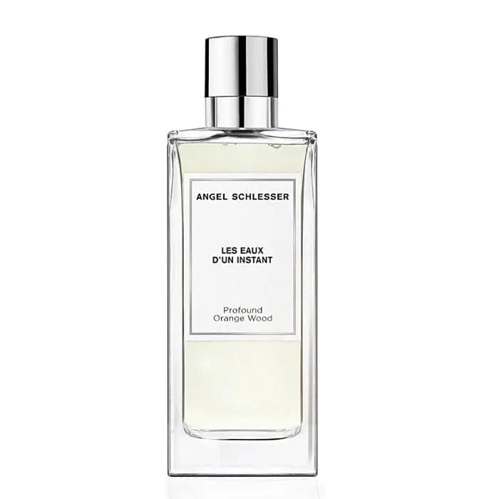 Angel Schlesser Profund Orange Wood Eau de Toilette spray, 150ml, with a sleek bottle and orange accents, by Jag Couture London New York.