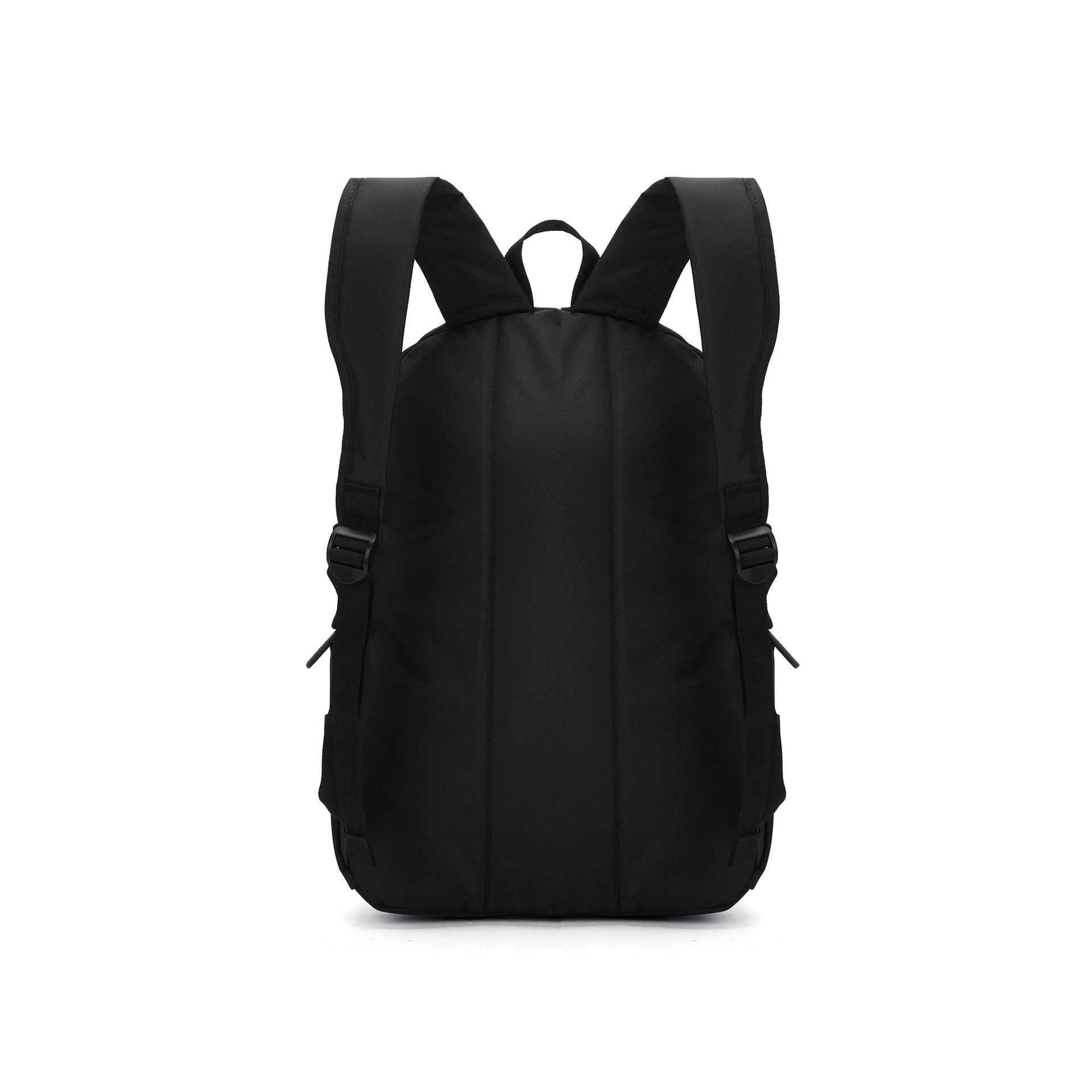 Aoking XN3029-10 black sleek handbag by Jag Couture London New York, with polished finish and minimalist design.