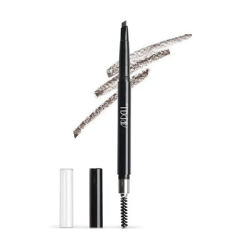 Dark brown Ardell Mechanical Brow Pencil by Jag Couture London - New York, shown with precise, easy-to-use brow shaping tip.