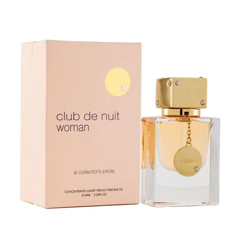 Jag Couture London Club De Nuit Aceite Perfumado Concentrado for Women, 18ml, perfume oil with elegant packaging.