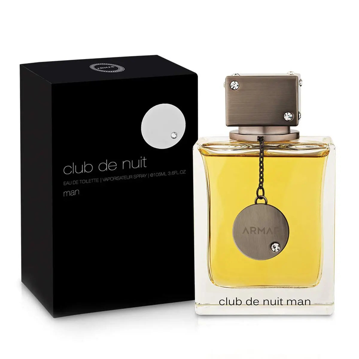 Armaf Club De Nuit Man Eau De Toilette 105ml spray bottle, sleek design, for men, from Jag Couture London New York.