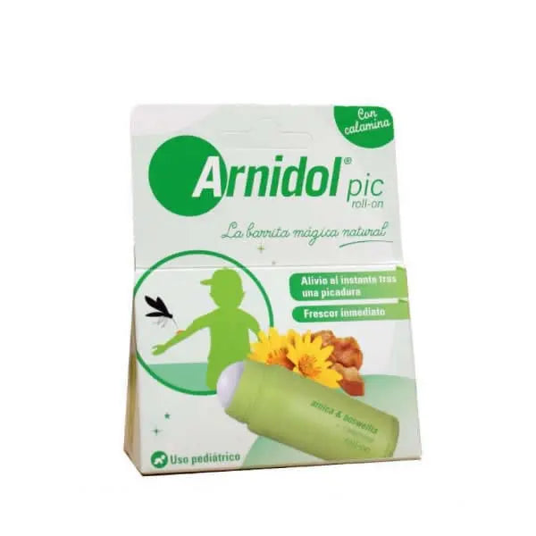 Arnidol Pic Roll On 30ml by Jag Couture London and New York, featuring a portable roll-on bottle for soothing skin relief.