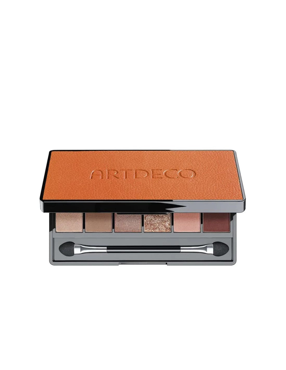 Artdeco Iconic Eyeshadow Palette Pretty In Sunshine with vibrant shades, featuring multiple eyeshadow pans in sleek packaging.