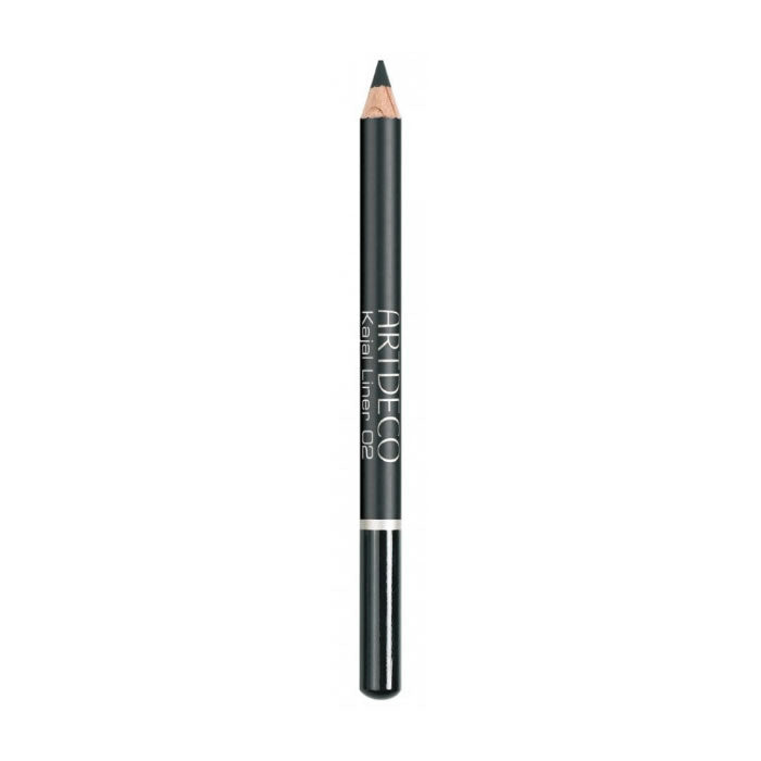 Artdeco Kajal Liner 02 Black, 1.1g, showcasing the sleek black eyeliner pencil with the Artdeco branding and product details.