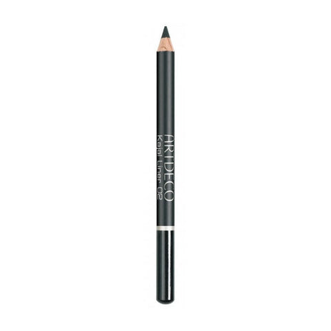 Artdeco Kajal Liner 02 Black, 1.1g, showcasing the sleek black eyeliner pencil with the Artdeco branding and product details.
