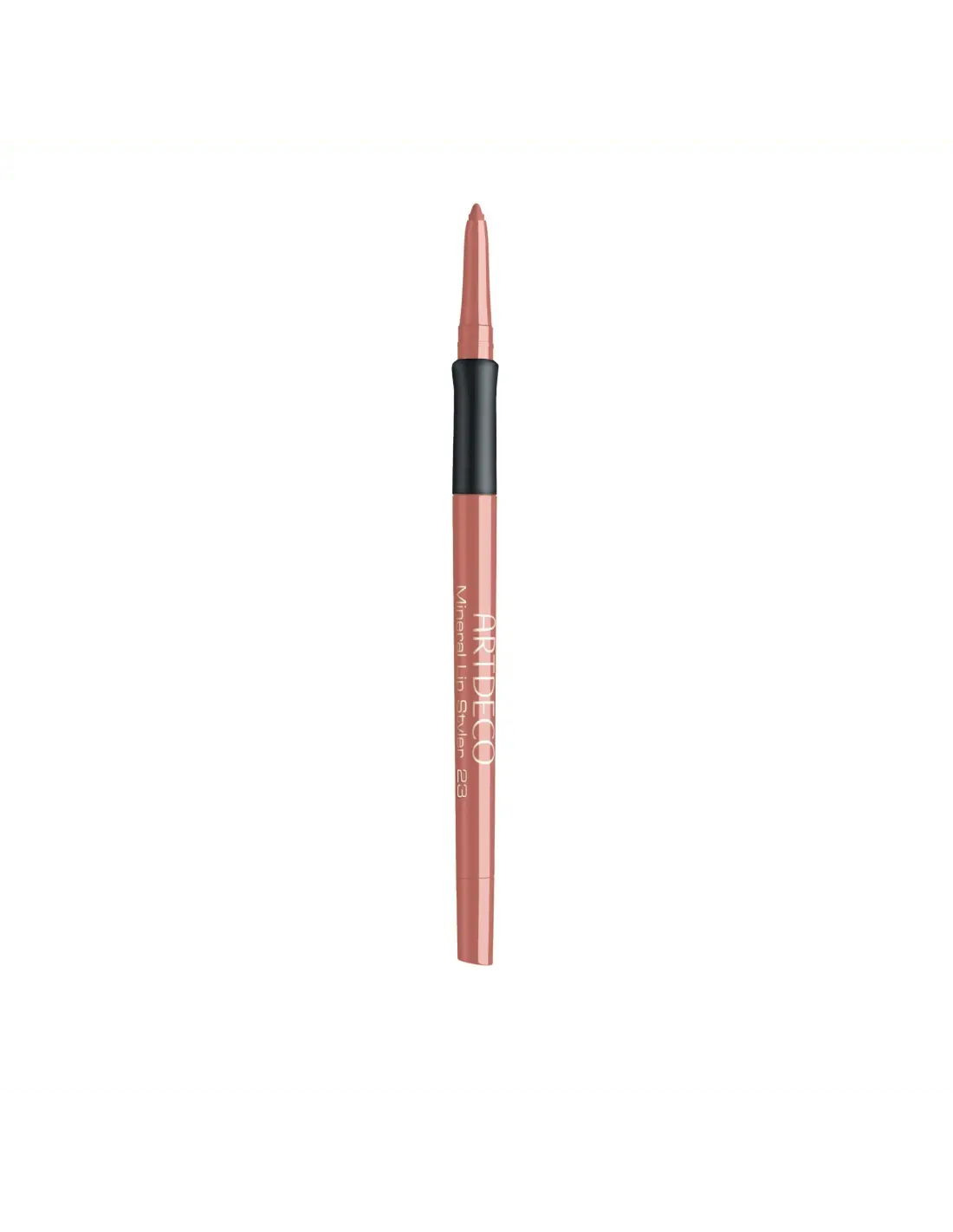 Jag Couture London New York Artdeco Lip Liner Mineral Styler in sleek black packaging, showcasing the stylish lip liner pencil.