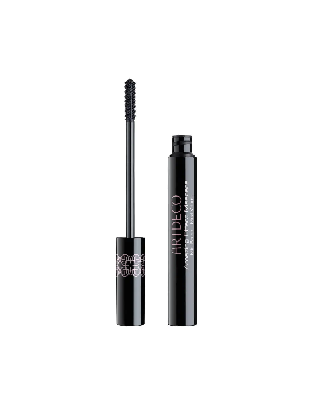 Artdeco Masc Amazing Effect 1p3 mascara from Jag Couture London New York, showing the sleek black tube and applicator brush.
