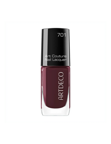 Jag Couture London Artdeco Uñas Art Couture Nail Lacquer bottle with vibrant nail polish color and elegant packaging.