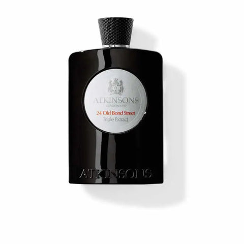 Atkinsons 24 Old Bond Street Triple Extract Eau De Cologne spray bottle, 100ml, with elegant packaging and classic design.