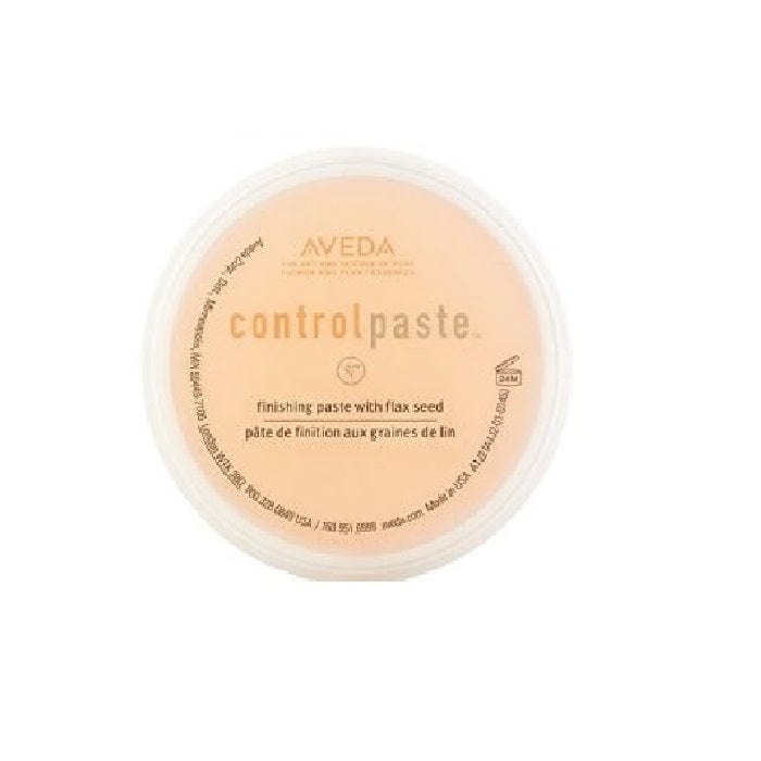 Aveda Control Paste Finishing Paste in 75ml jar, with a sleek container and label, used for styling and texturizing hair.