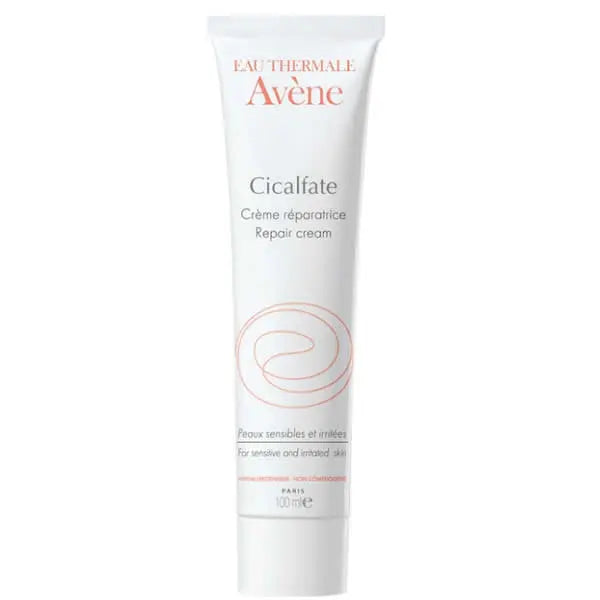 Avene Cicalfate Repair Cream in 40ml jar, designed for skin healing and soothing, with packaging featuring the brand name.