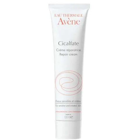 Avene Cicalfate Repair Cream 40ml jar, nourishing skincare product from Jag Couture London - New York with a white and blue label.
