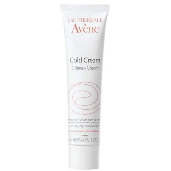 Jag Couture London New York Avene Cold Cream 40ml jar showing smooth, white cold cream in a clear container.